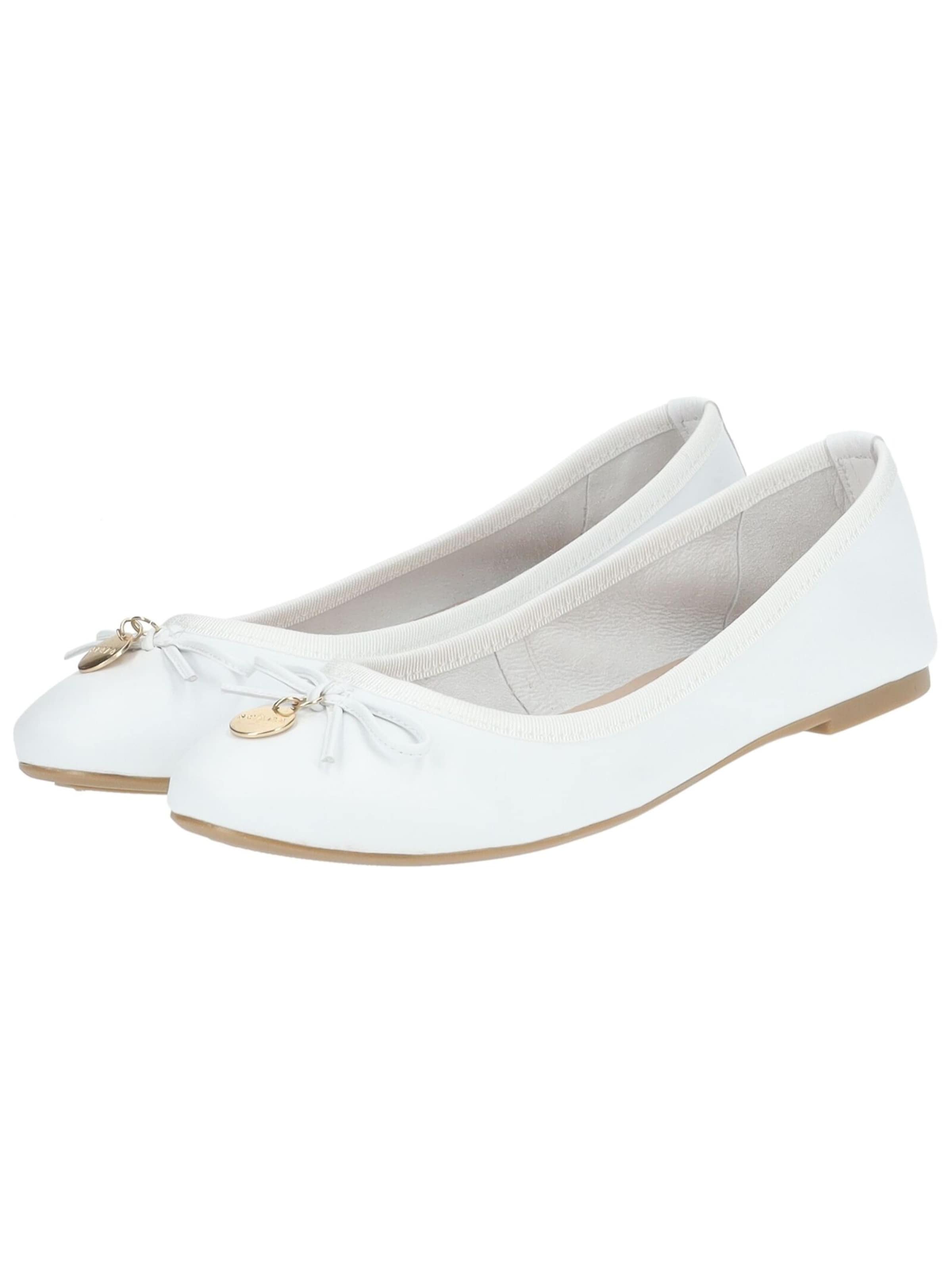 SCAPA Ballet Flats in White