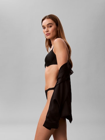 Calvin Klein Tričkové Podprsenka - Čierna