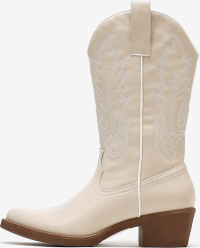 Smile Favorites Cowboystiefel in beige, Produktansicht