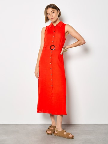 Apricot Jurk ' ' in Rood