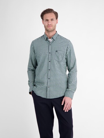LERROS Regular fit Button Up Shirt in Blue: front