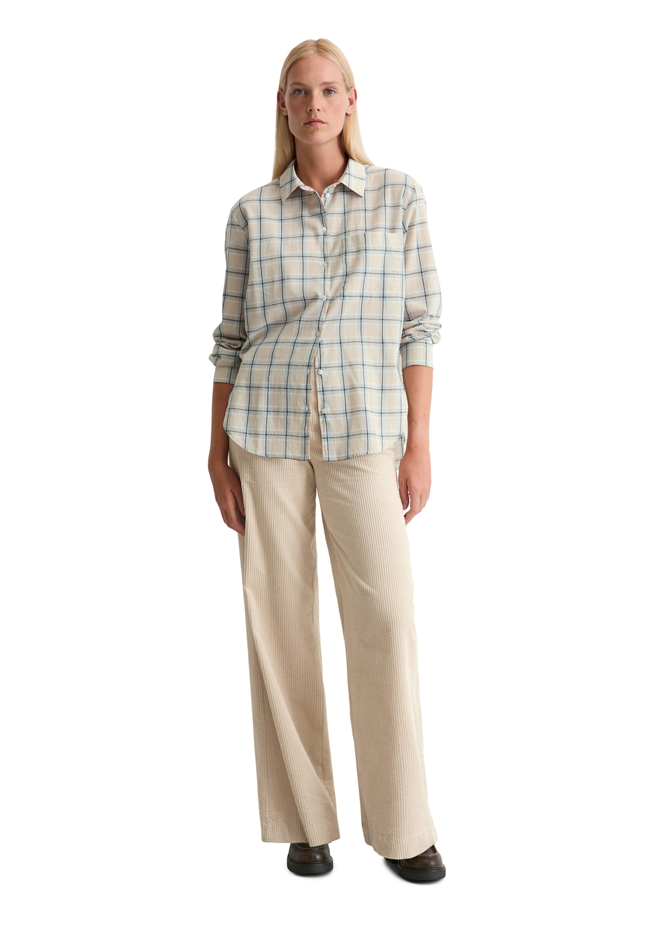 Marc O'Polo Блузка в Бежевый: спереди