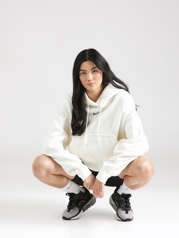 Nike SportswearSweater majica 'PHOENIX FLEECE' - bež boja