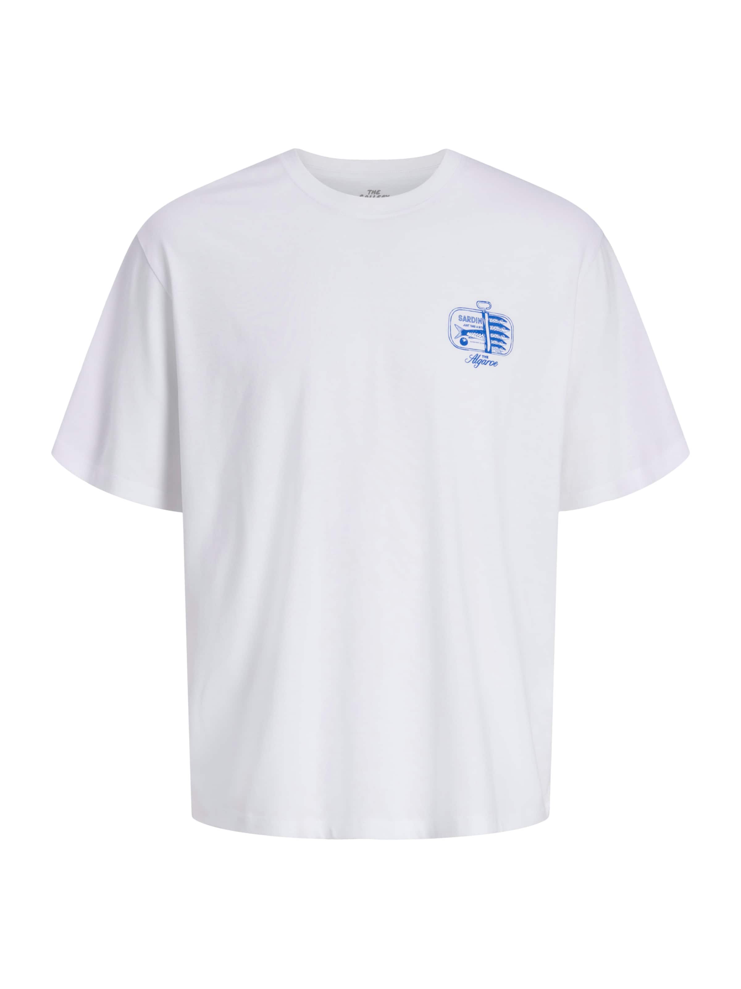 Jack & Jones Junior T-shirt 'JORVacation' i vit: framsida