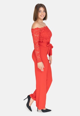 Top di Elara in rosso