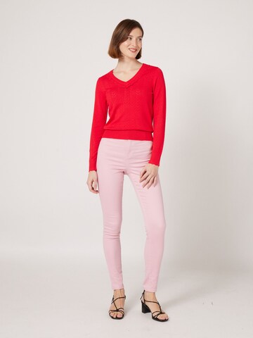 Pull-over 'Malili' NAF NAF en rouge