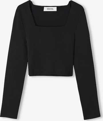 Pull-over Ipekyol en noir : devant