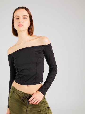 LEVI'S ® Shirts 'Graphic Lexie LS Bardot' i blå: forside