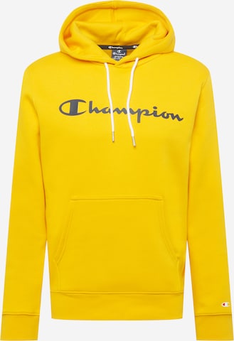 Champion Authentic Athletic Apparel Sweatshirt in Yellow: front