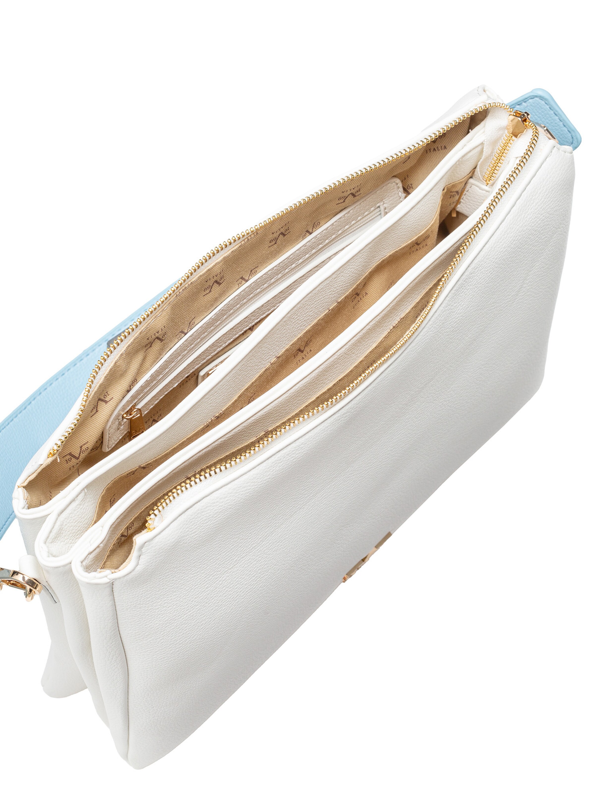 19V69 ITALIA Torba na ramię 'Kimberley' w kolorze biały