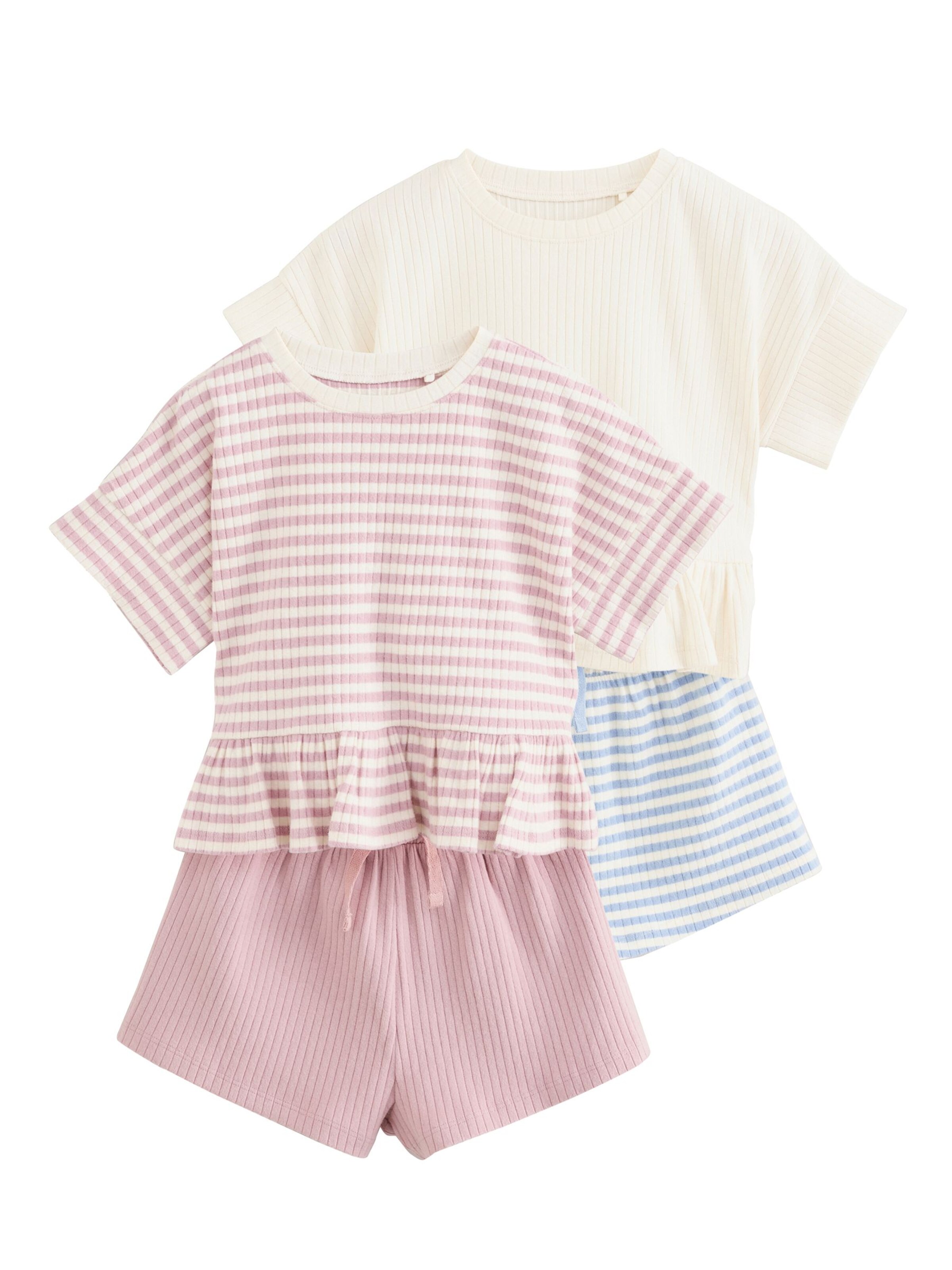 Next Комплект в бежово: отпред