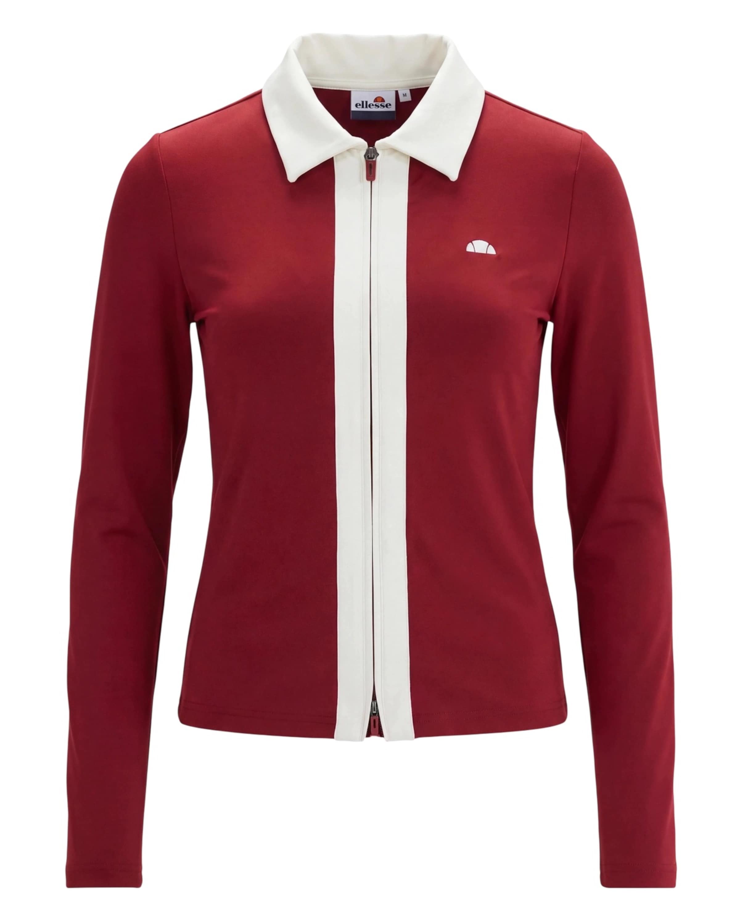 Giacca di felpa 'Clarenza' di ELLESSE in rosso: frontale