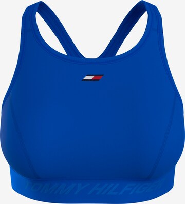 Tommy Hilfiger Sport Sports Bra in Blue: front