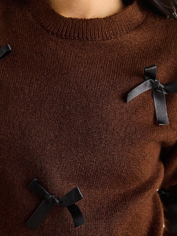 Bianco Lucci Kampsun 'Pullover', värv pruun
