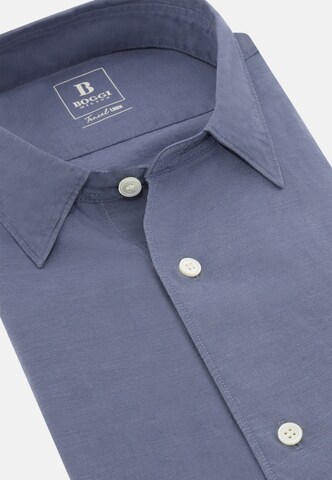 Boggi Milano Regular fit Button Up Shirt in Blue