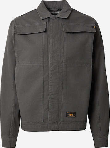 ALPHA INDUSTRIESPrijelazna jakna - siva boja: prednji dio