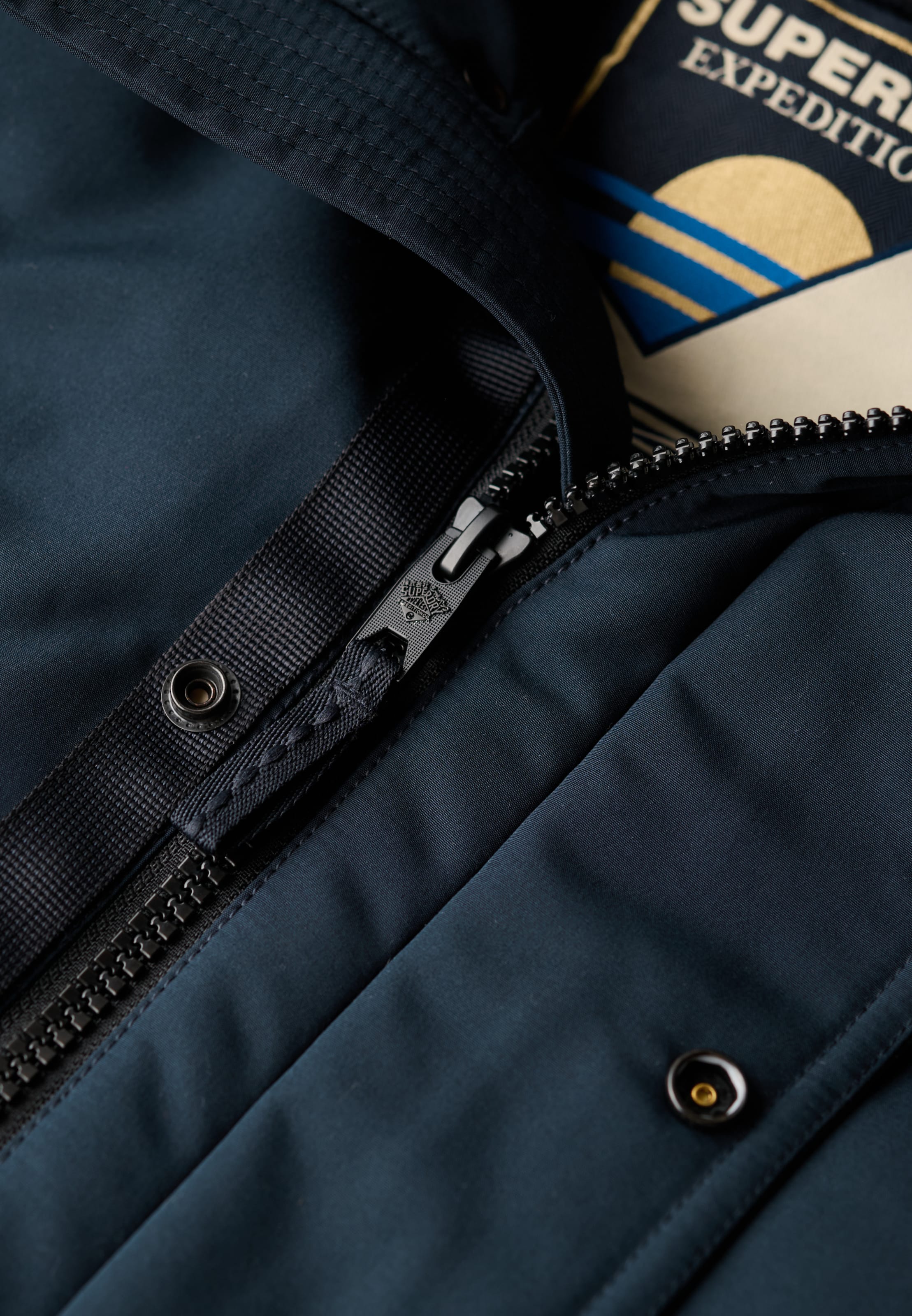 Superdry Between-season jacket 'EVEREST' in Blue