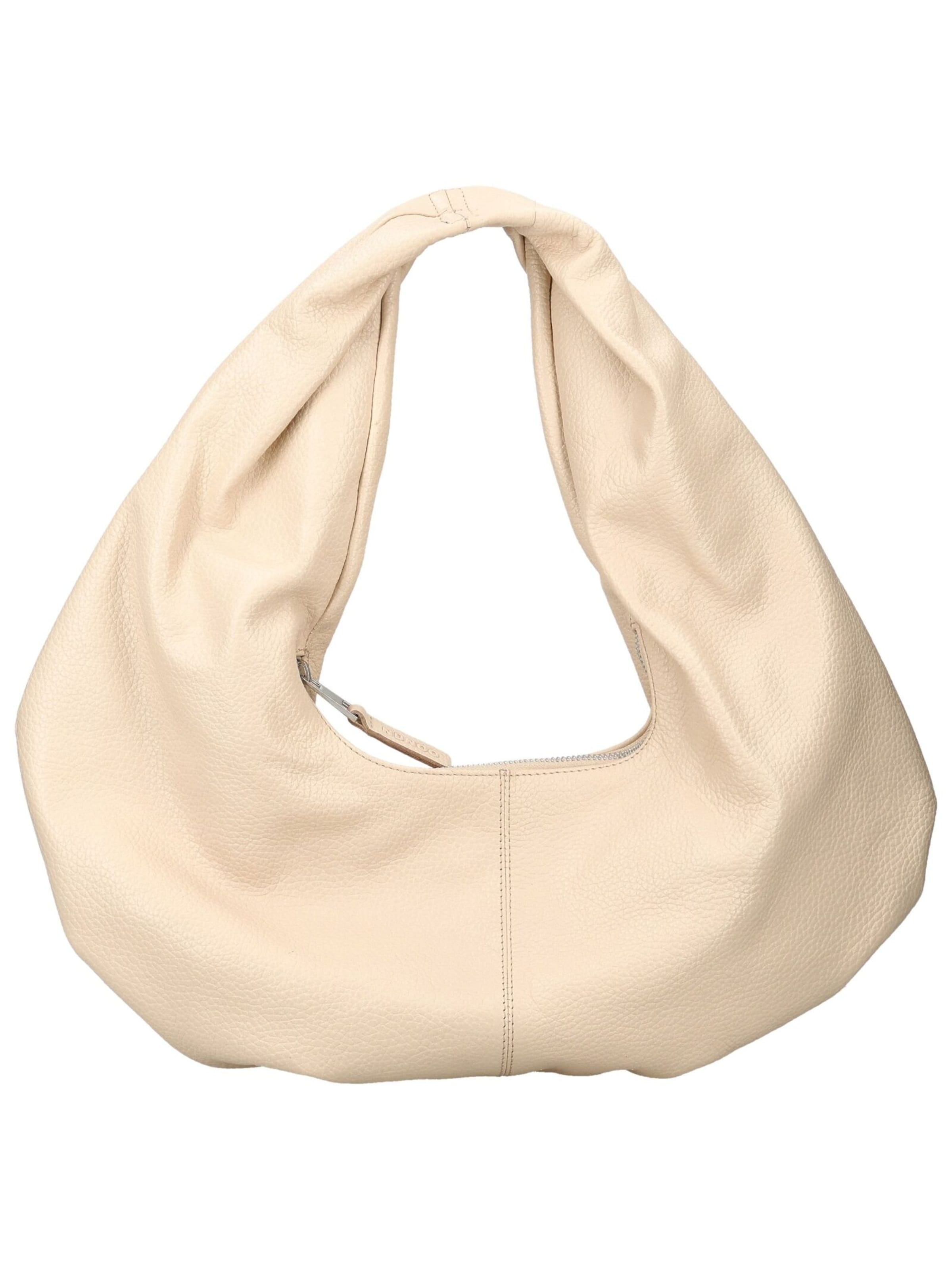 Sacs à main NÚNOO en beige : devant