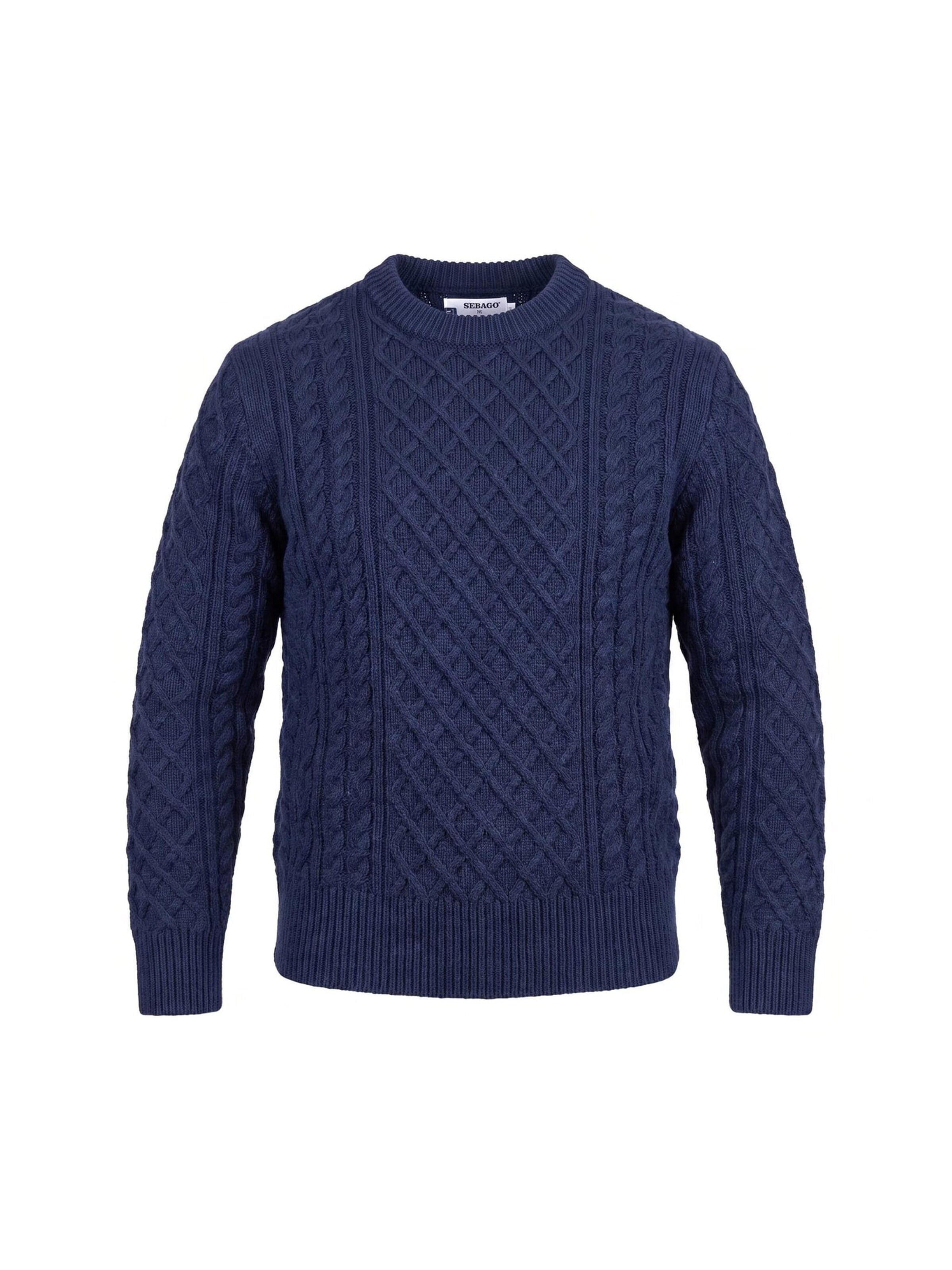 Pullover 'FLEMISH IRISH BLUE INTENSE' di SEBAGO in blu: frontale