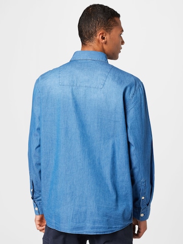 Regular fit Camicia di BURTON MENSWEAR LONDON in blu