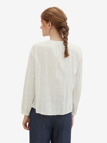 TOM TAILOR Blouse in White