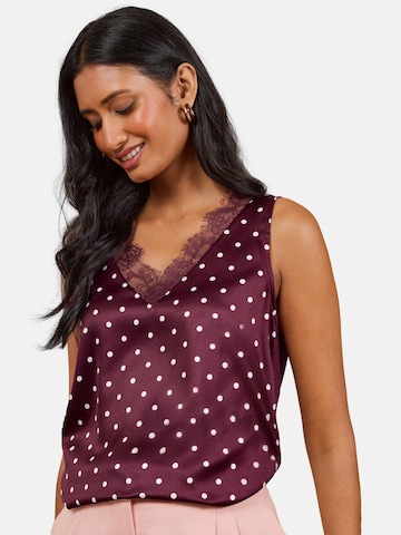 love & roses Top in Lila: voorkant