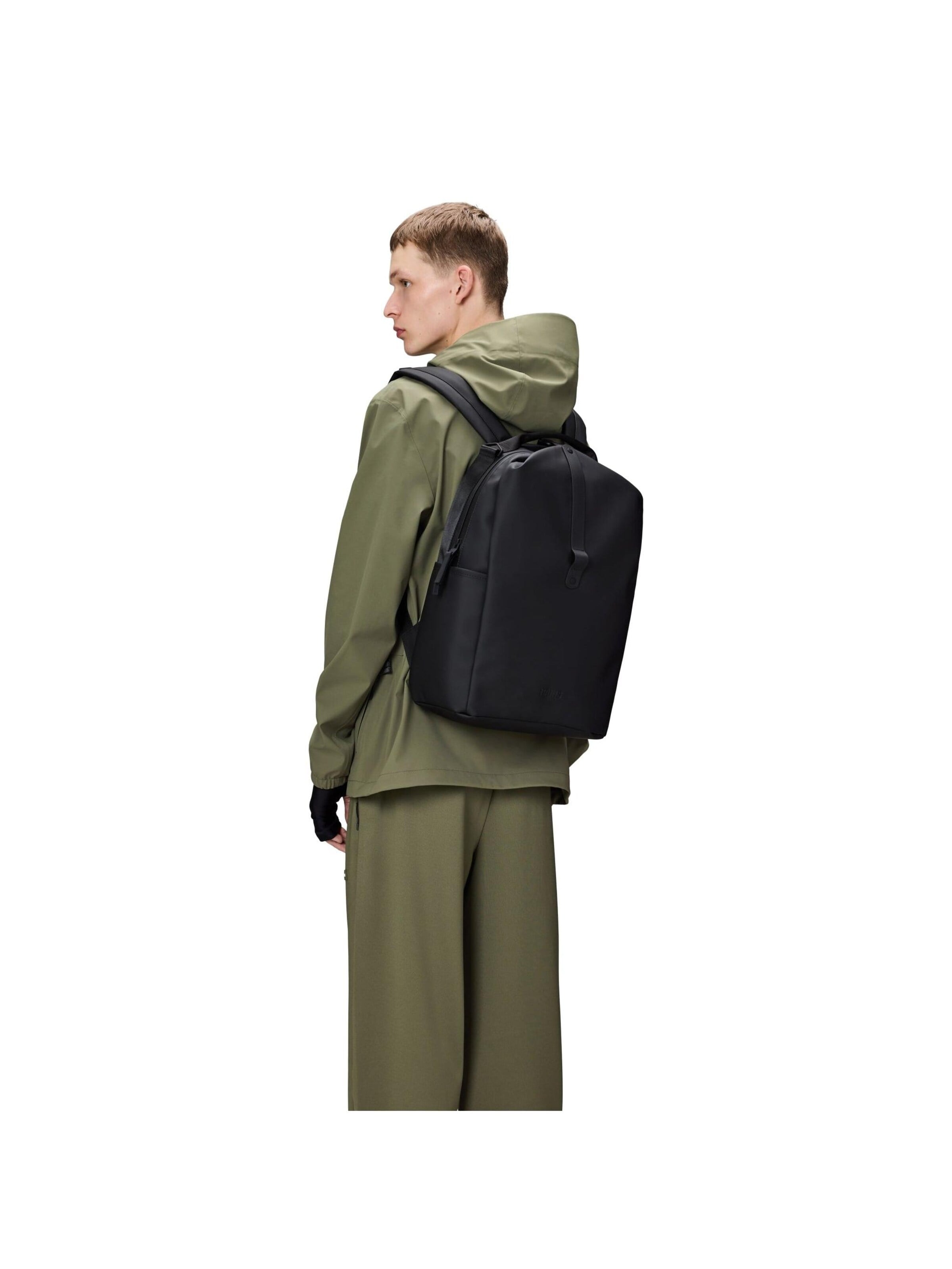 RAINS Backpack in Black