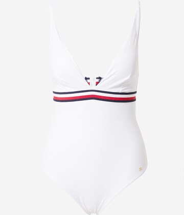 Triangle Maillot de bain Tommy Hilfiger Underwear en blanc : devant