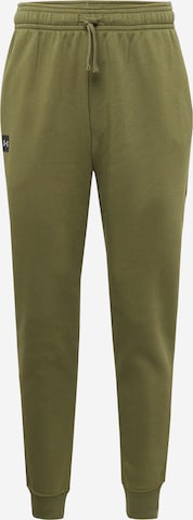 Pantalon de sport 'Rival' UNDER ARMOUR en vert : devant