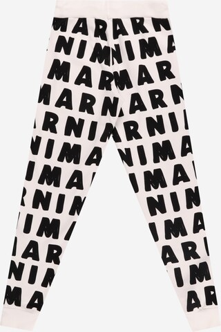 Marni Regular Broek in Wit