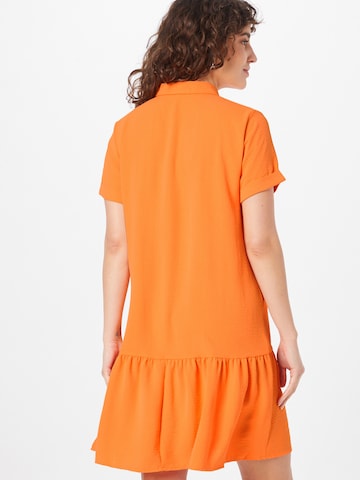 JDY Shirt Dress in Orange