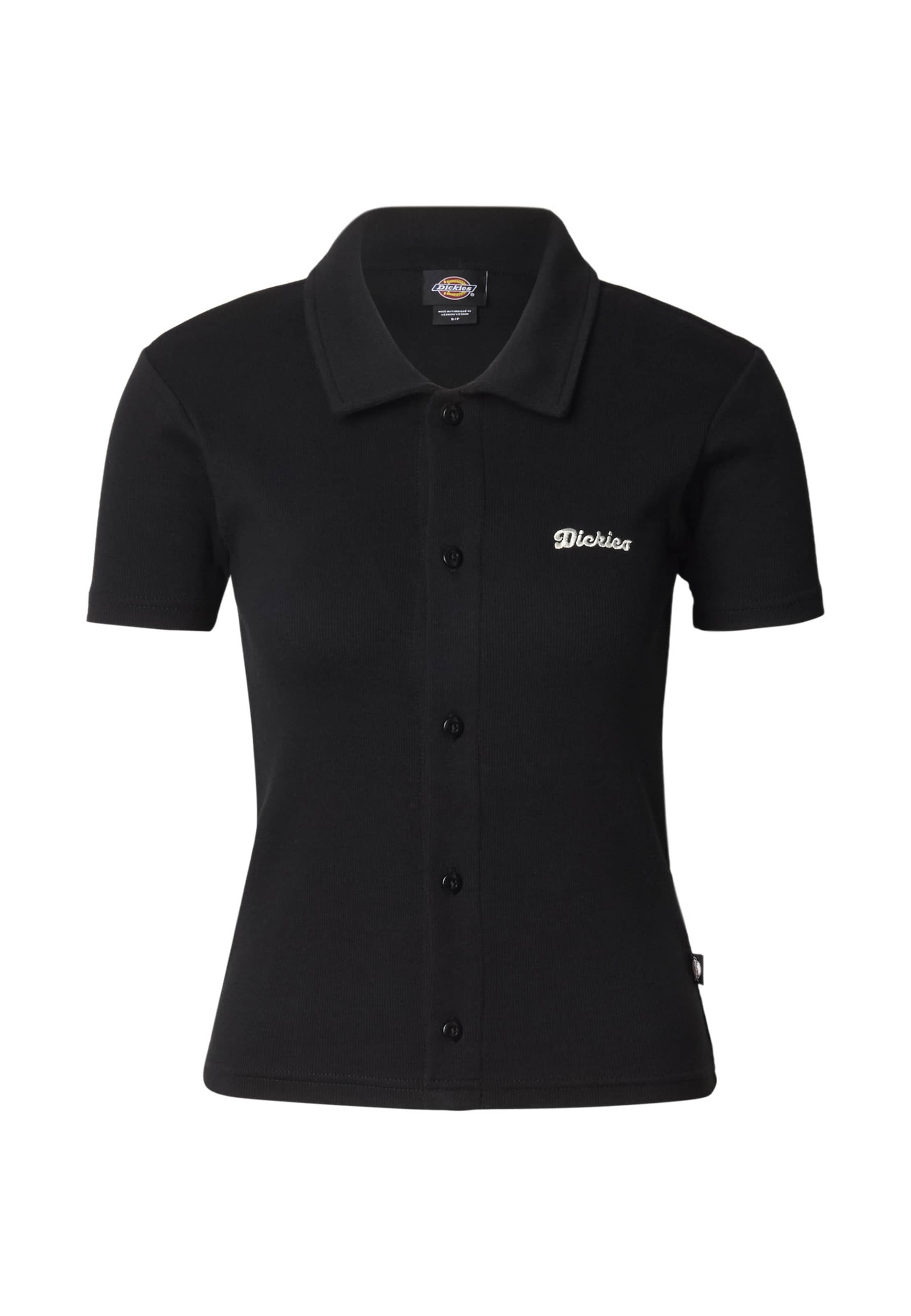 Chemisier 'Tallasse' DICKIES en noir : devant