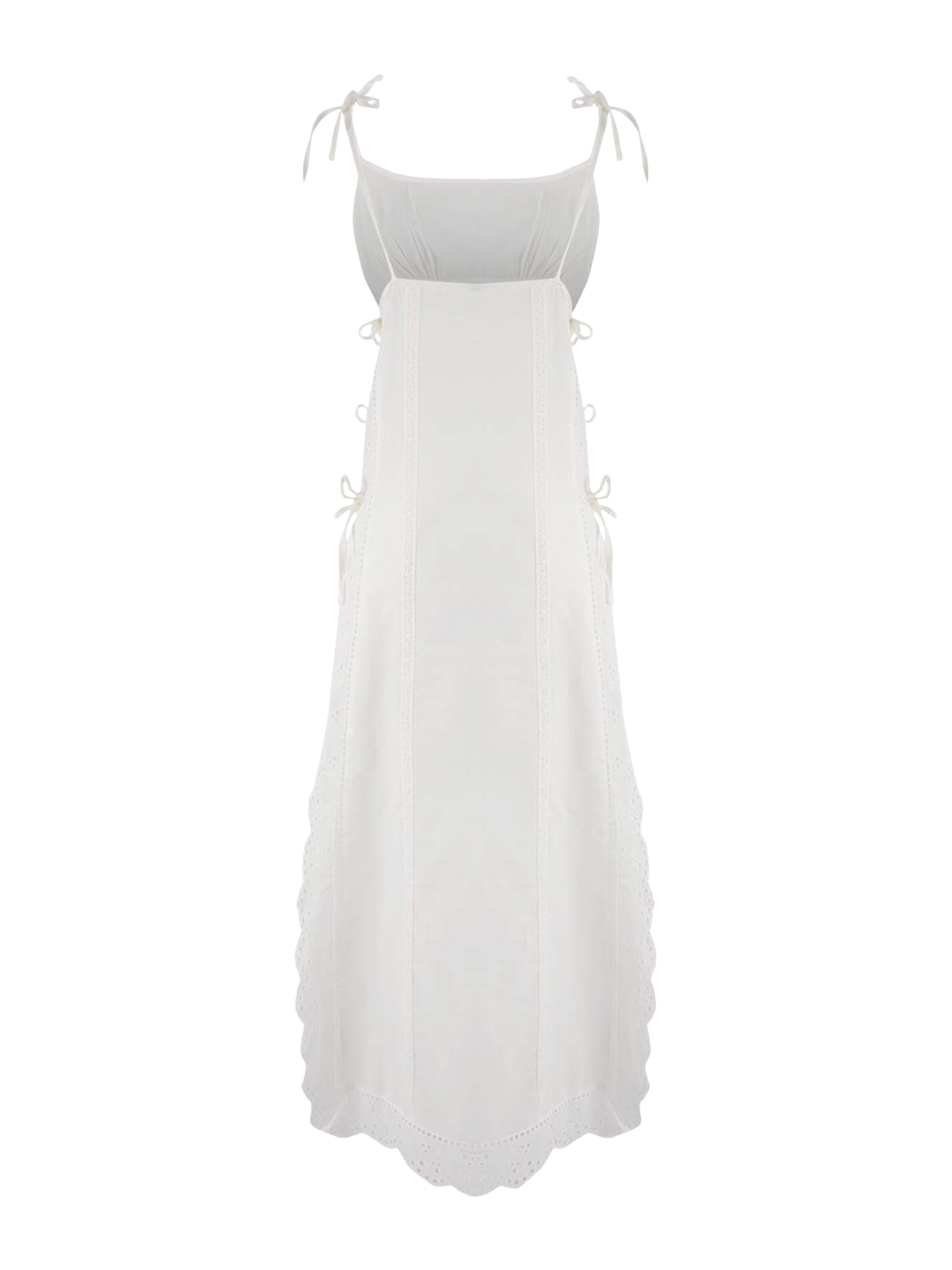 Trendyol - Vestido de playa en blanco