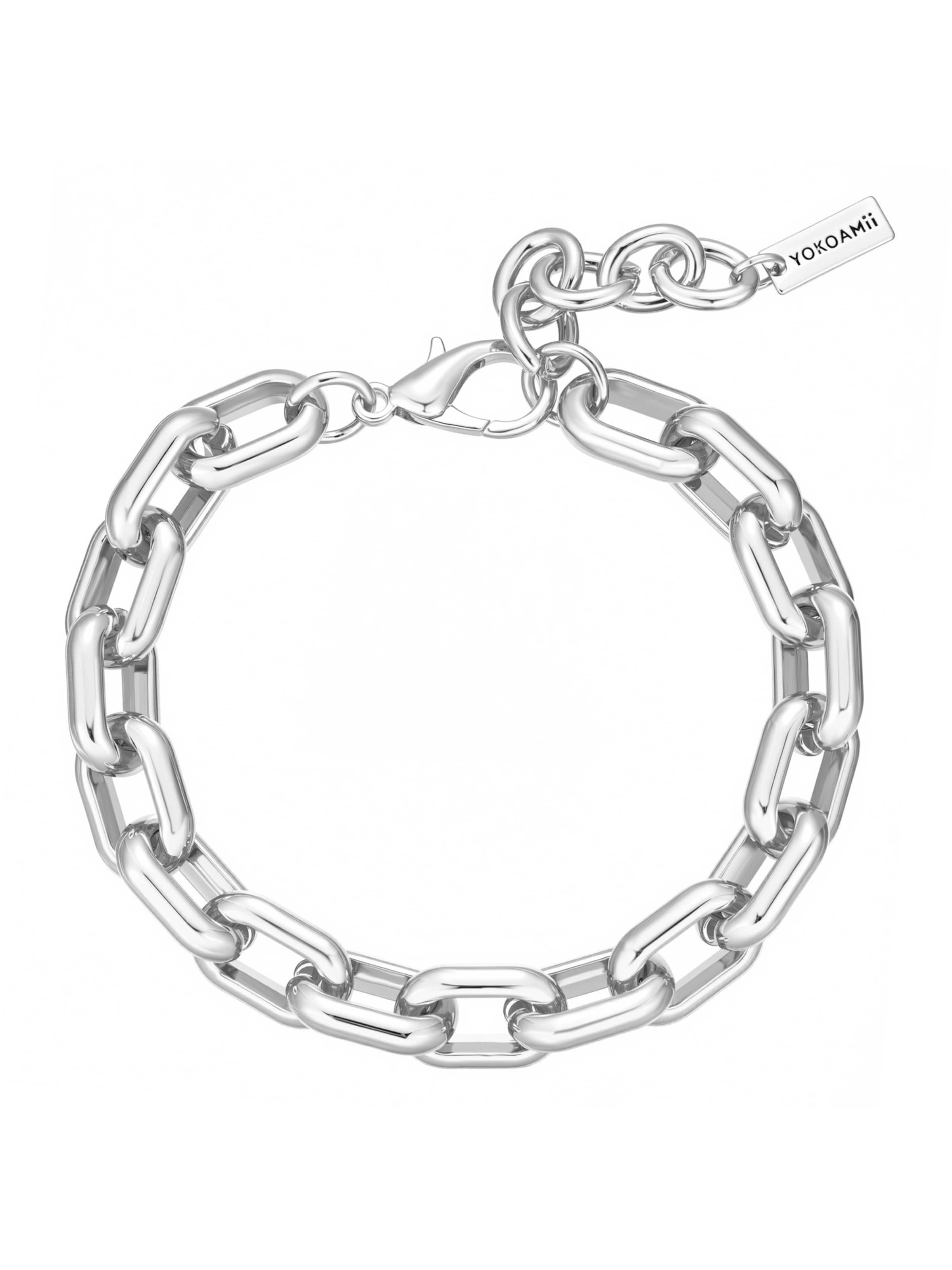 Bracelet Yokoamii en argent : devant