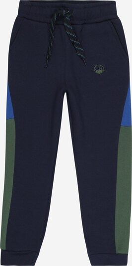 The New Pantalón 'DEXTER' en navy / azul real / verde oscuro, Vista del producto