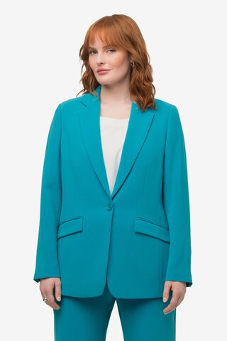 Blazer Ulla Popken en bleu : devant