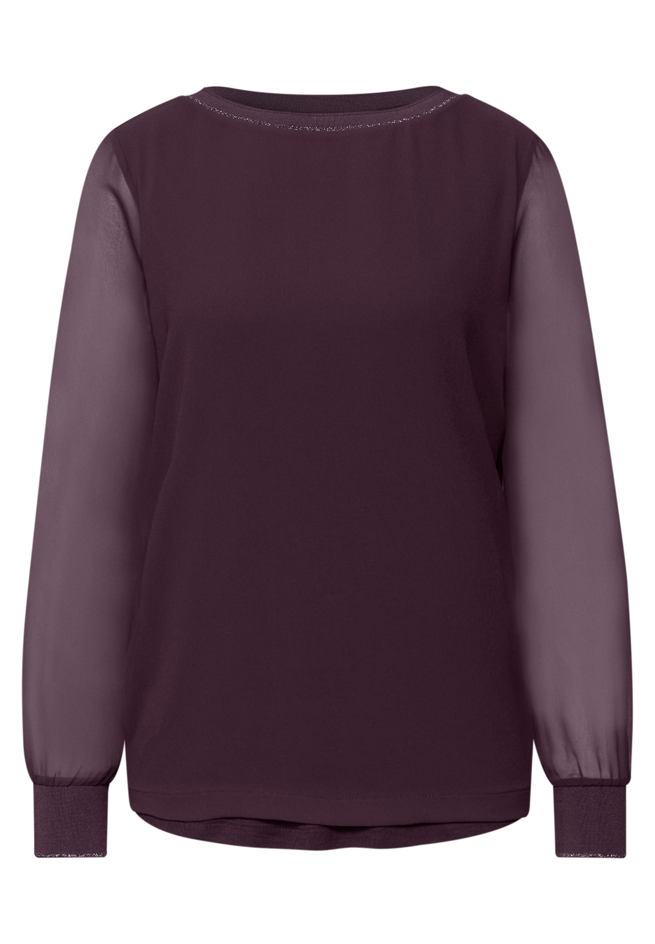 STREET ONE Blouse in Purple: front