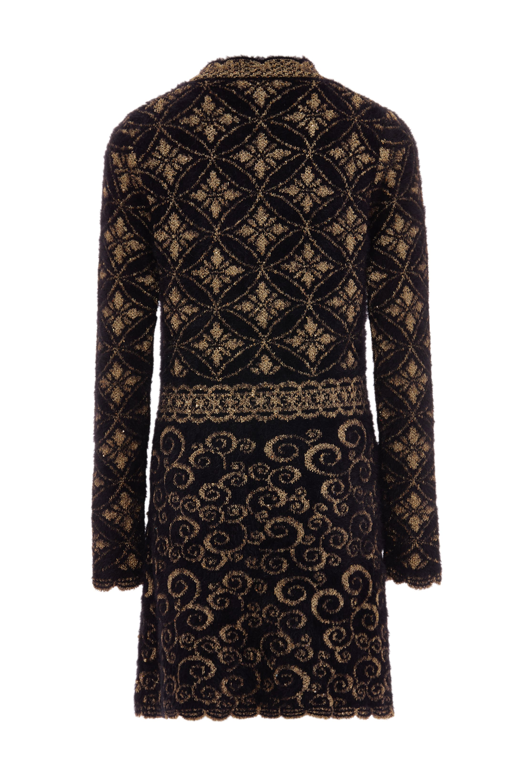 faina Πλεκτή ζακέτα σε μαύρο