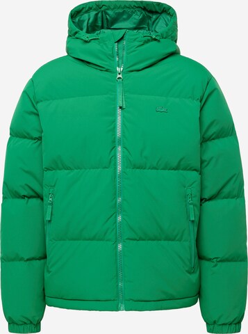 Veste d’hiver LACOSTE en vert : devant