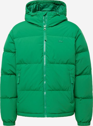 LACOSTE Χειμερινό μπουφάν σε πράσινο: μπροστά