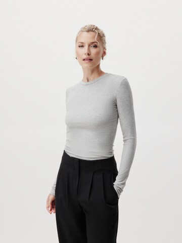 LeGer by Lena Gercke Majica 'Cinzia' | siva barva: sprednja stran