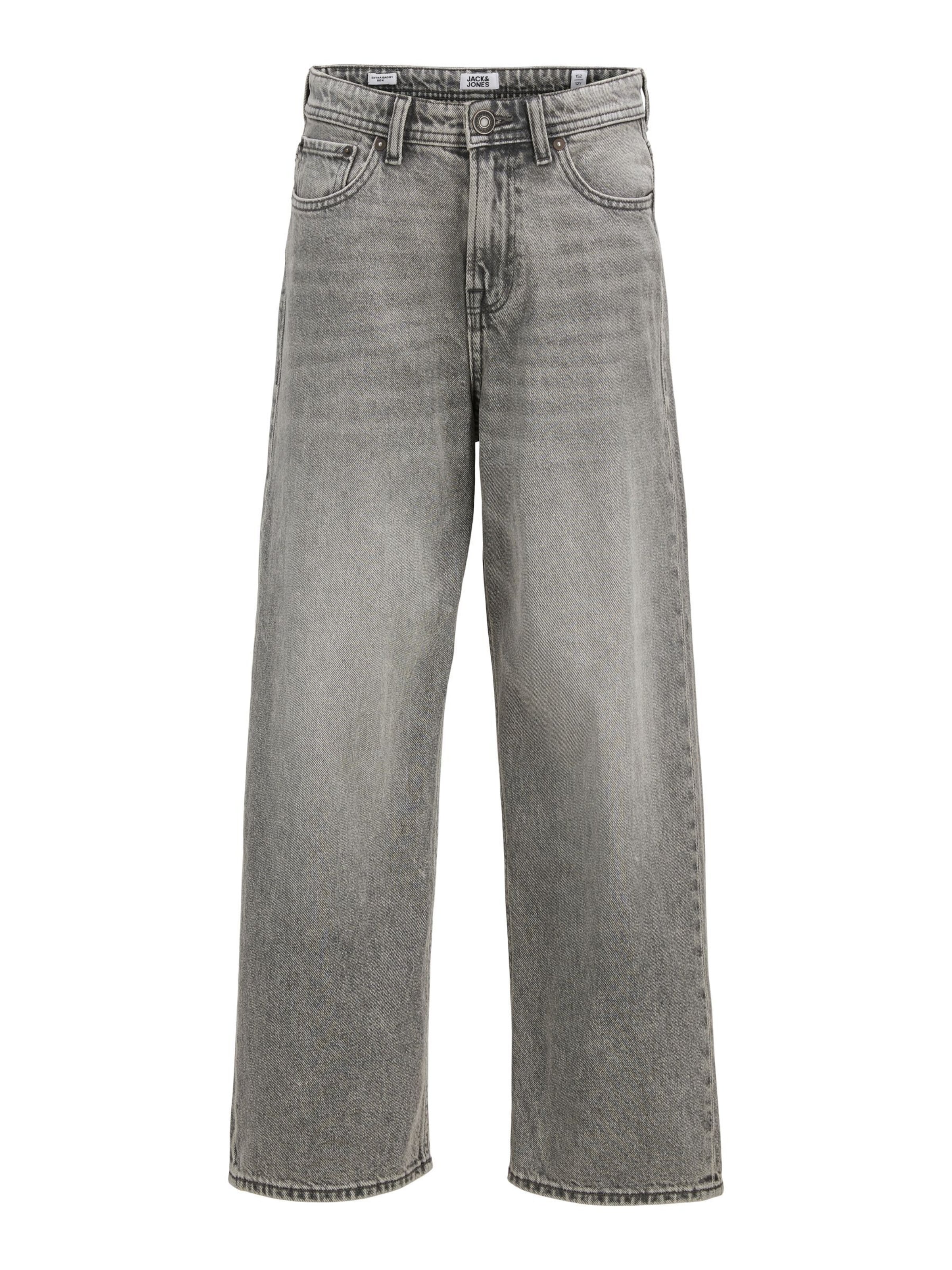 Jack & Jones Junior Baggy Jeans 'JJIRON JJORIGINAL' i grå: forside