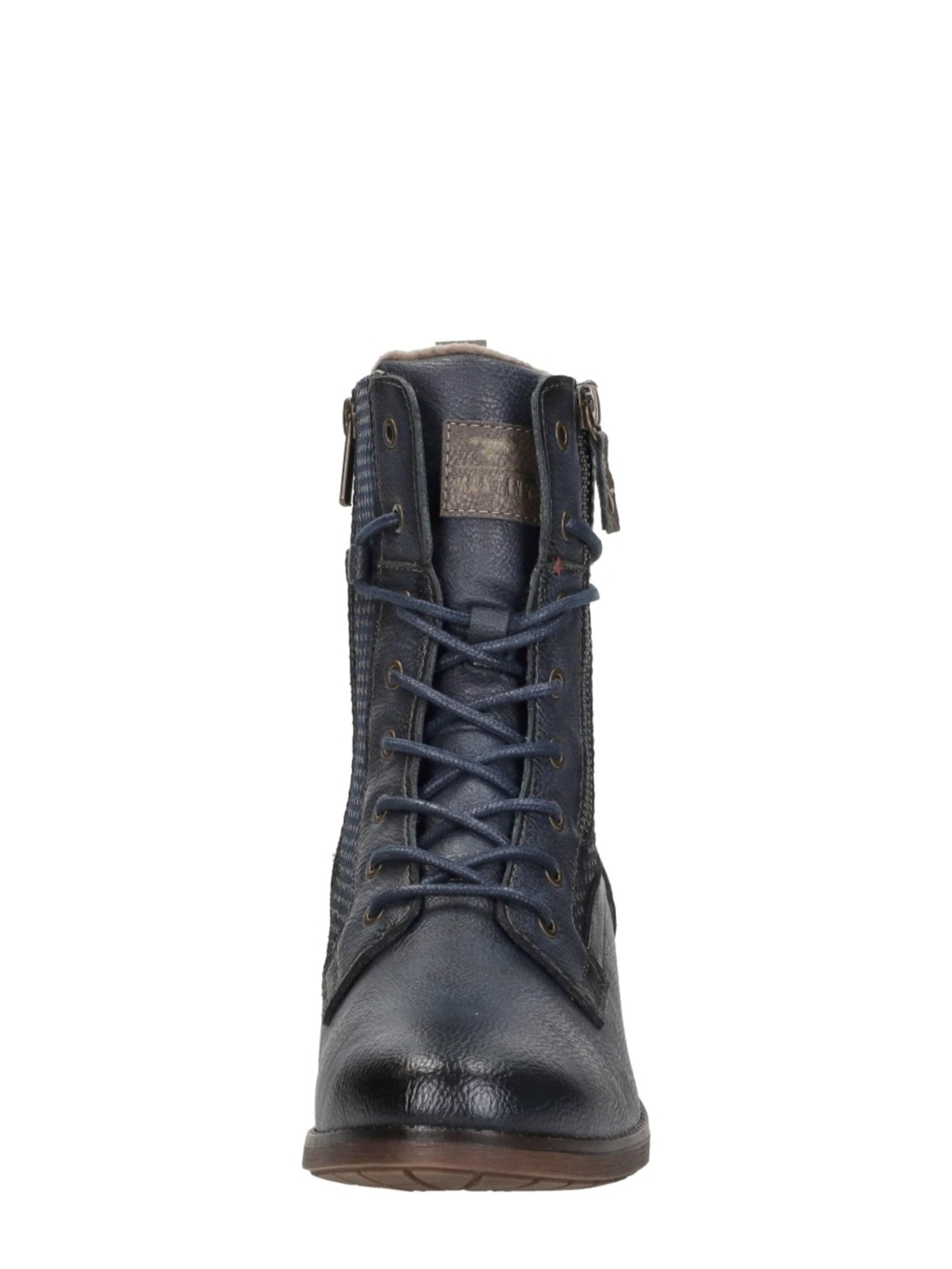 Stivaletto stringato di MUSTANG in blu