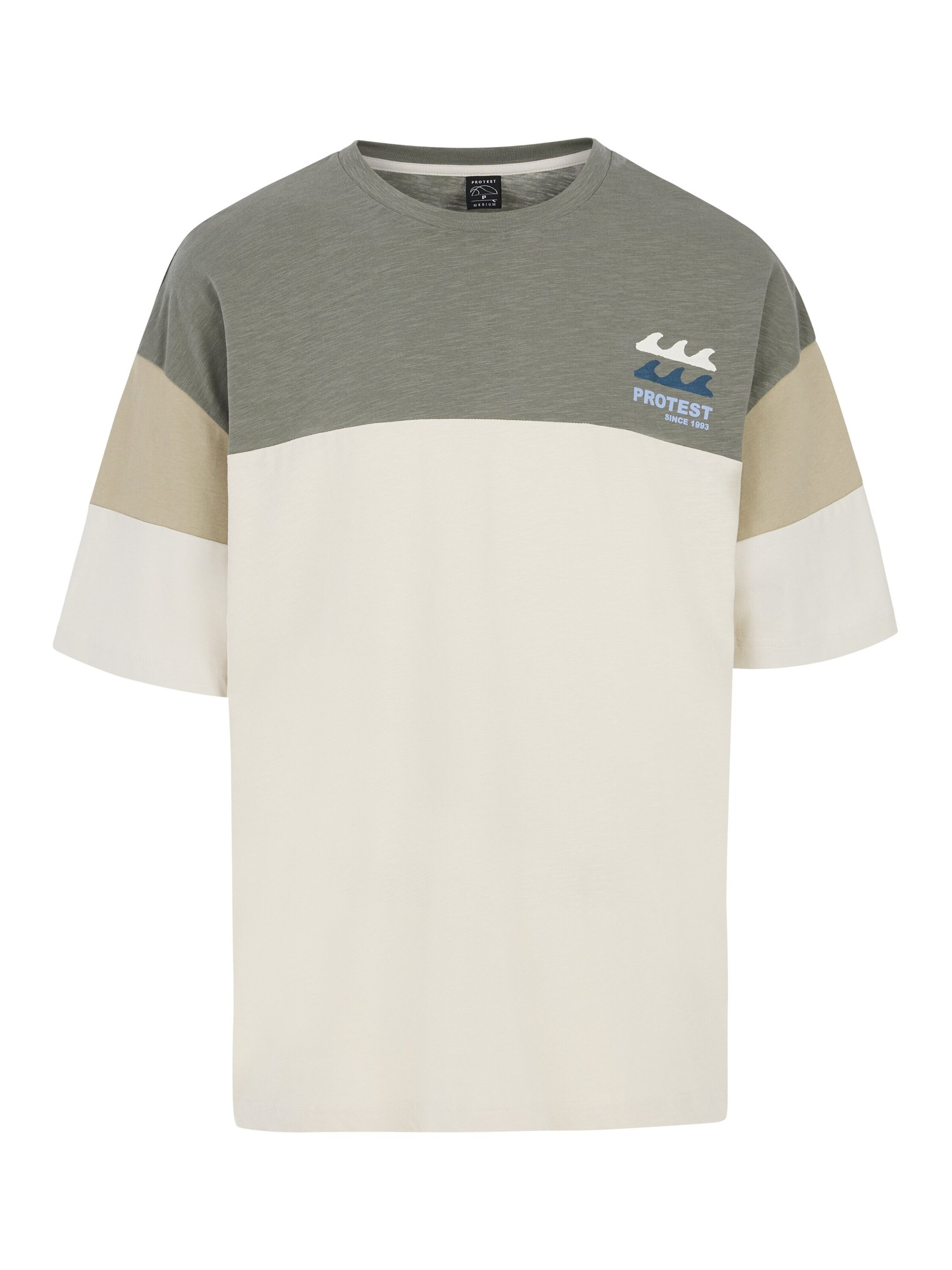 PROTEST Shirt 'PRTDuel'‌‌‌‌‌‌‌‌‌‌ in Grau: Vorderseite