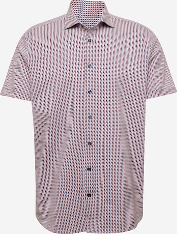 OLYMP Button Up Shirt in Red: front