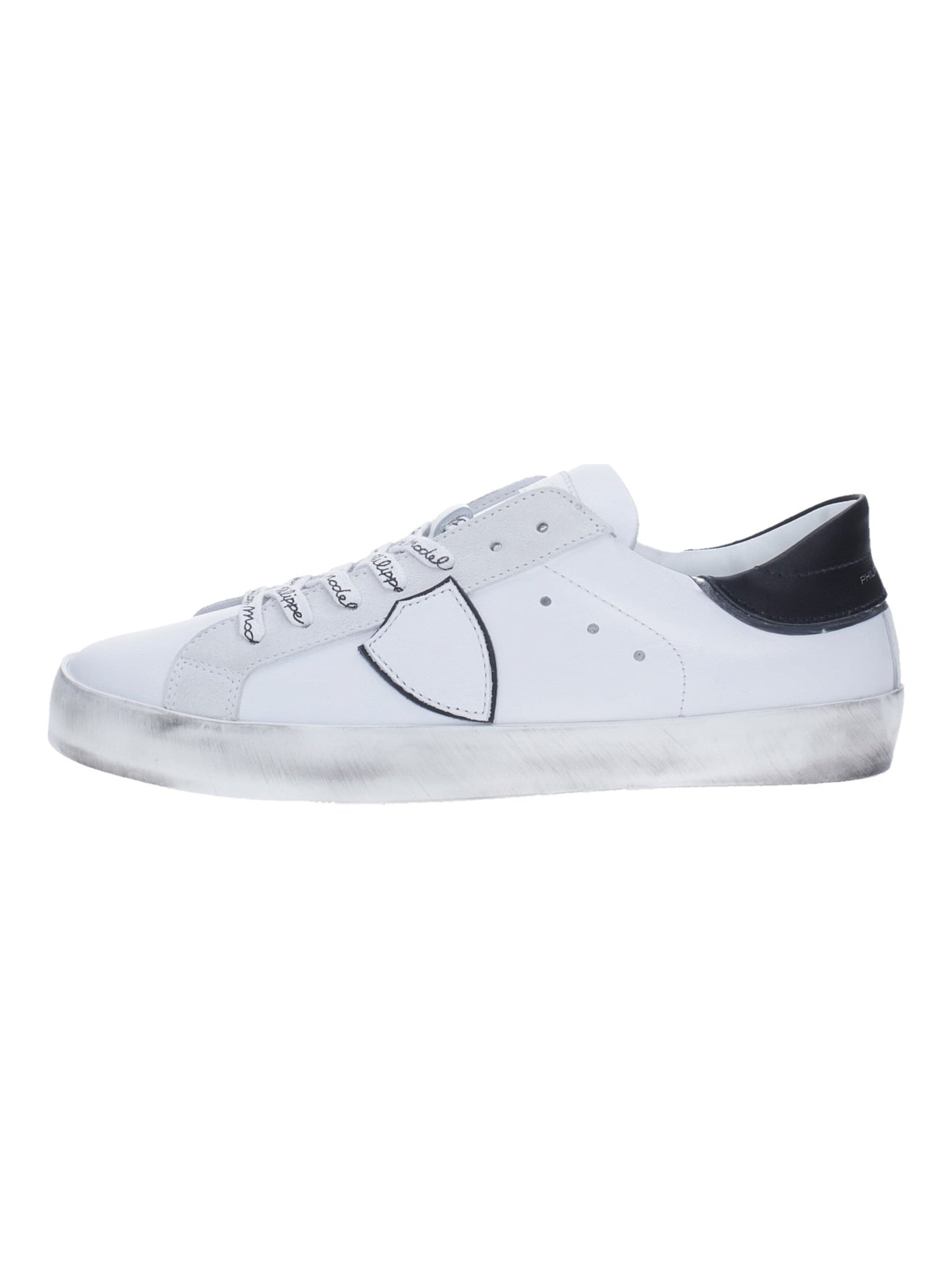 Sneaker bassa 'Philippe Model 80708' di Philippe Model in bianco: frontale