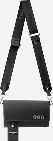 EMBLEMM Schoudertas 'Up My Sleeve Bag' in Zwart: voorkant