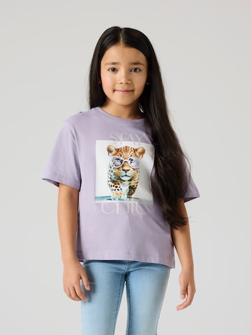 NAME IT Shirt 'NKFVOTEA' in Purple: front