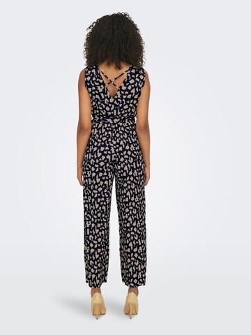 Tuta jumpsuit 'Safari' di ONLY in blu