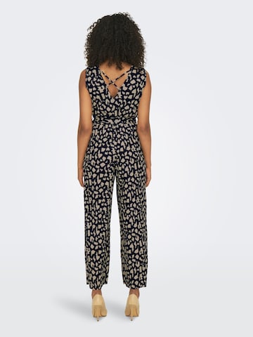 ONLY Jumpsuit 'Safari' in Blauw